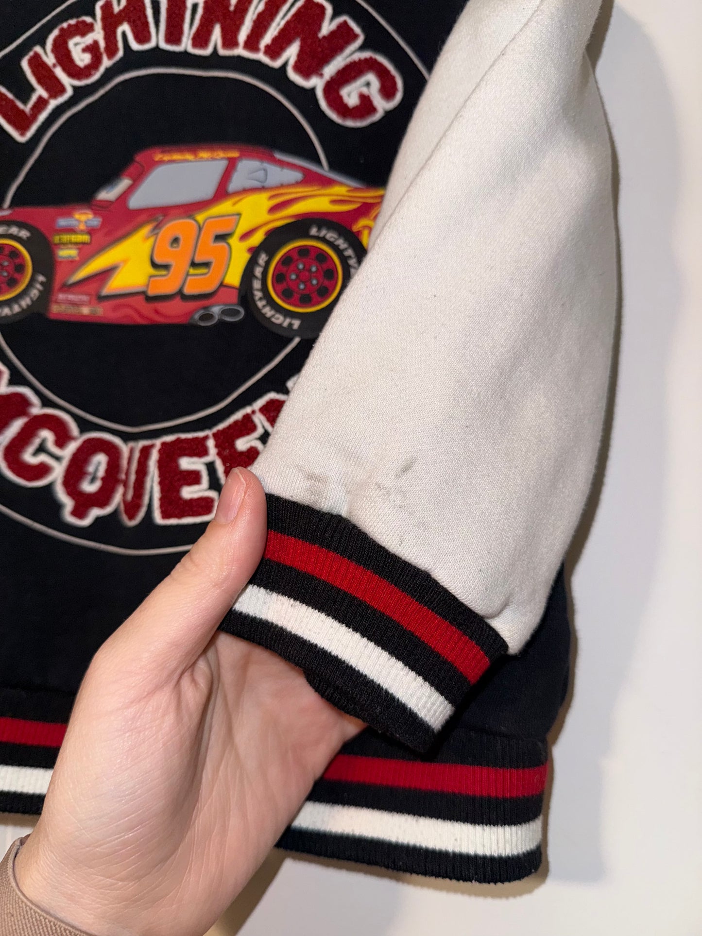 #106: 4T (Fits like 3T) Disney Cars Varsity Jacket