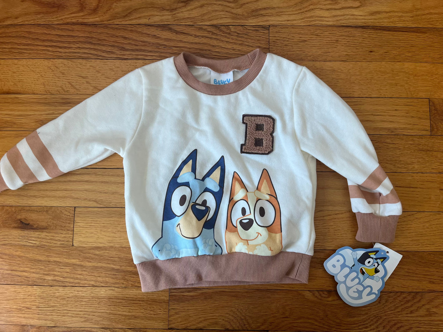 #109 NWT Bluey sweatshirt - Size 18mo