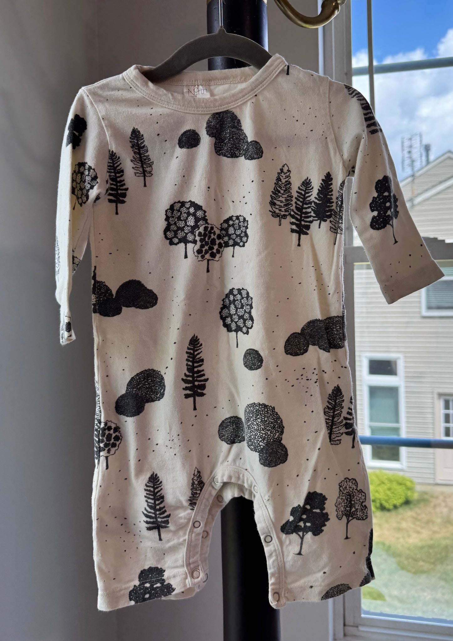 #113 North of West 6-12 month gender neutral jumpsuit*reduced*
