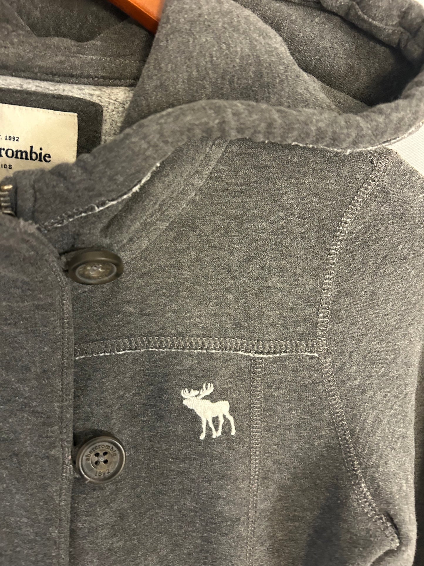 #7 Abercrombie girls hoodie size XL