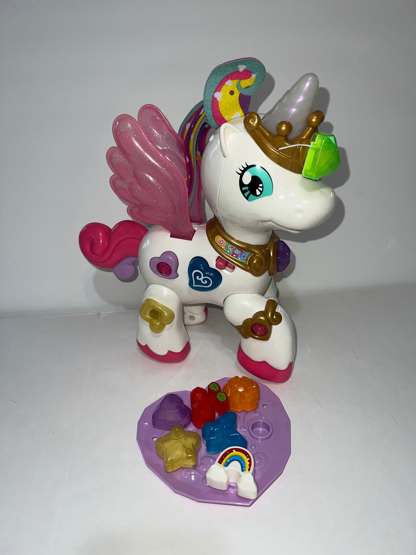 #78 NWOB Vtech light up unicorn with gems