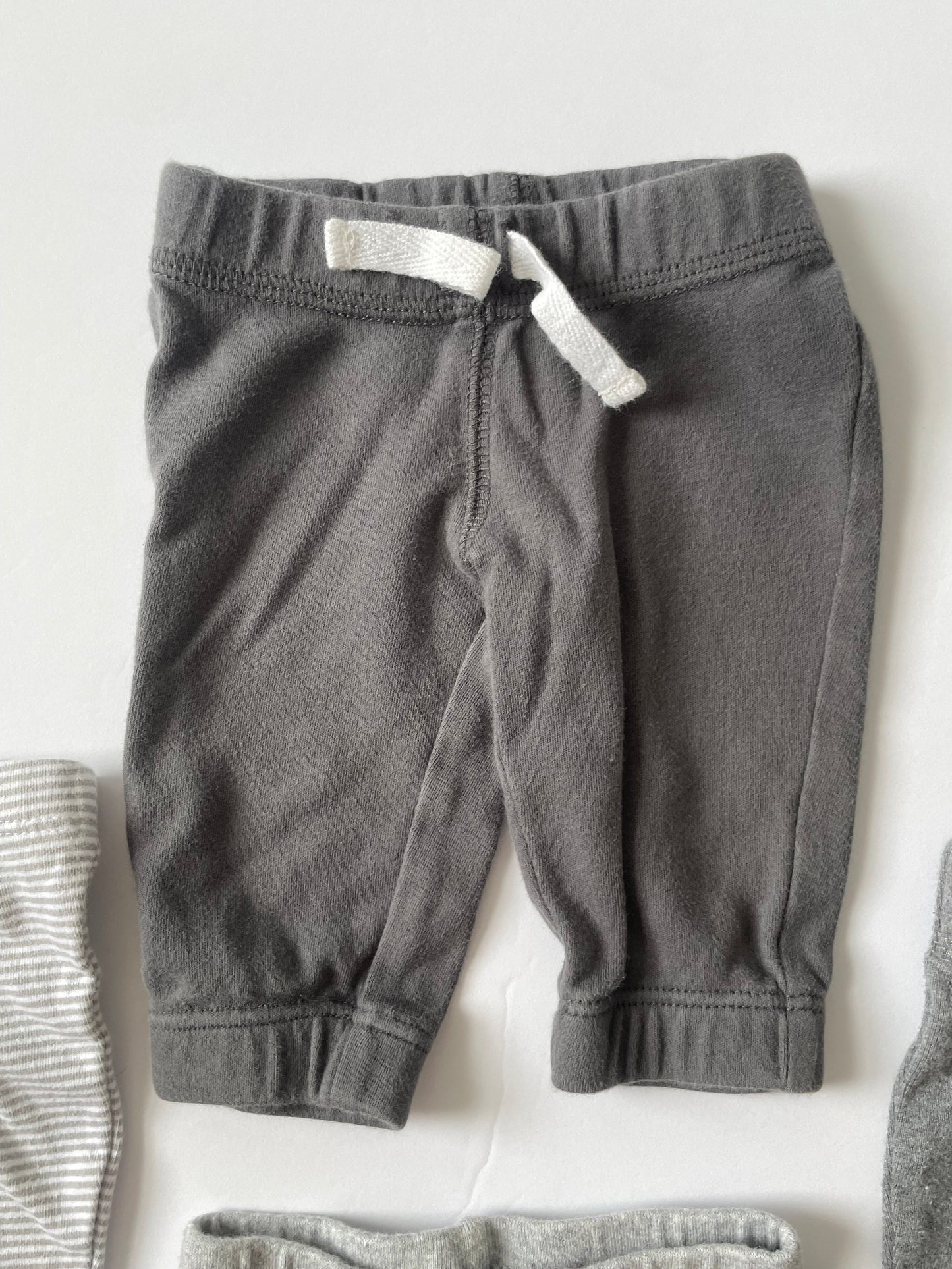 #3 PRICE REDUCED Carters gray sweat pants lot gender neutral size NB