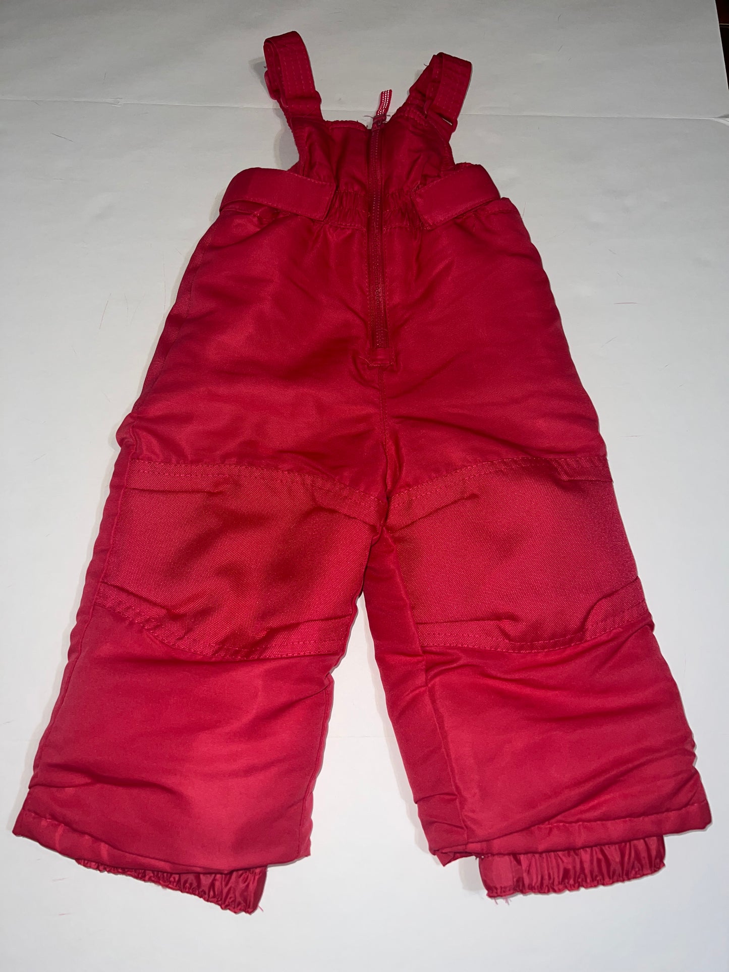#78 girls 12 months Cherokee pink snow pants