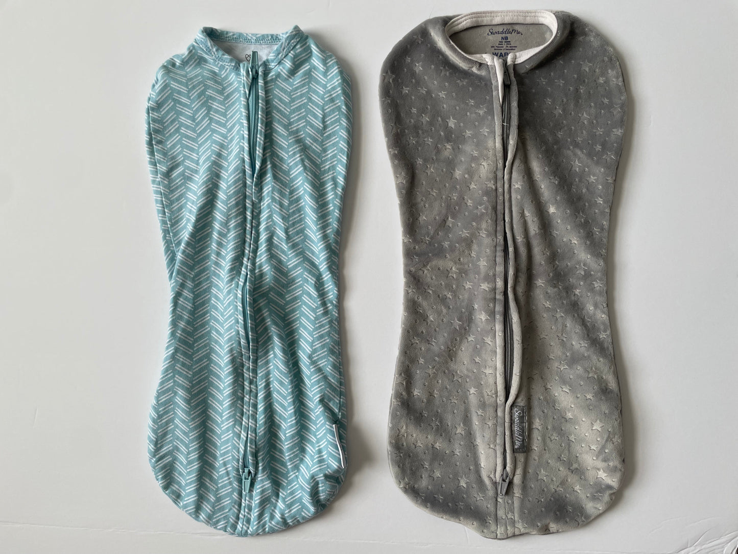 #3 PRICE REDUCED- SwaddleMe newborn swaddles Girls size NB