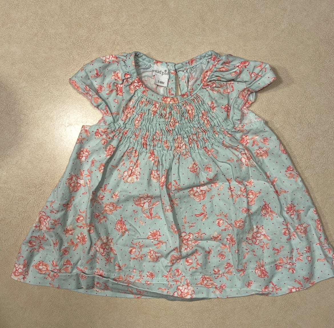 #143 Mudpie Dress Girls 3-6m - REDUCED