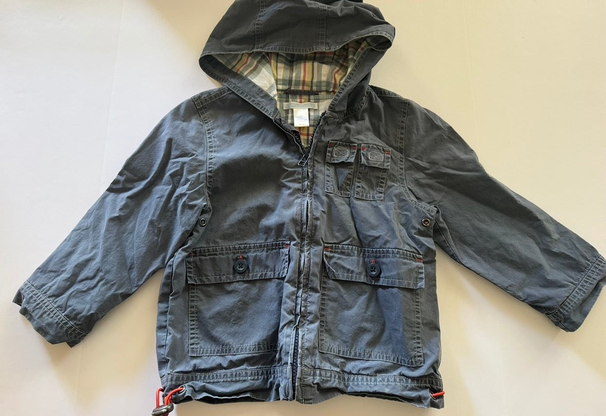 #92 boys 2/3 t janie and jack lightweight fall coat