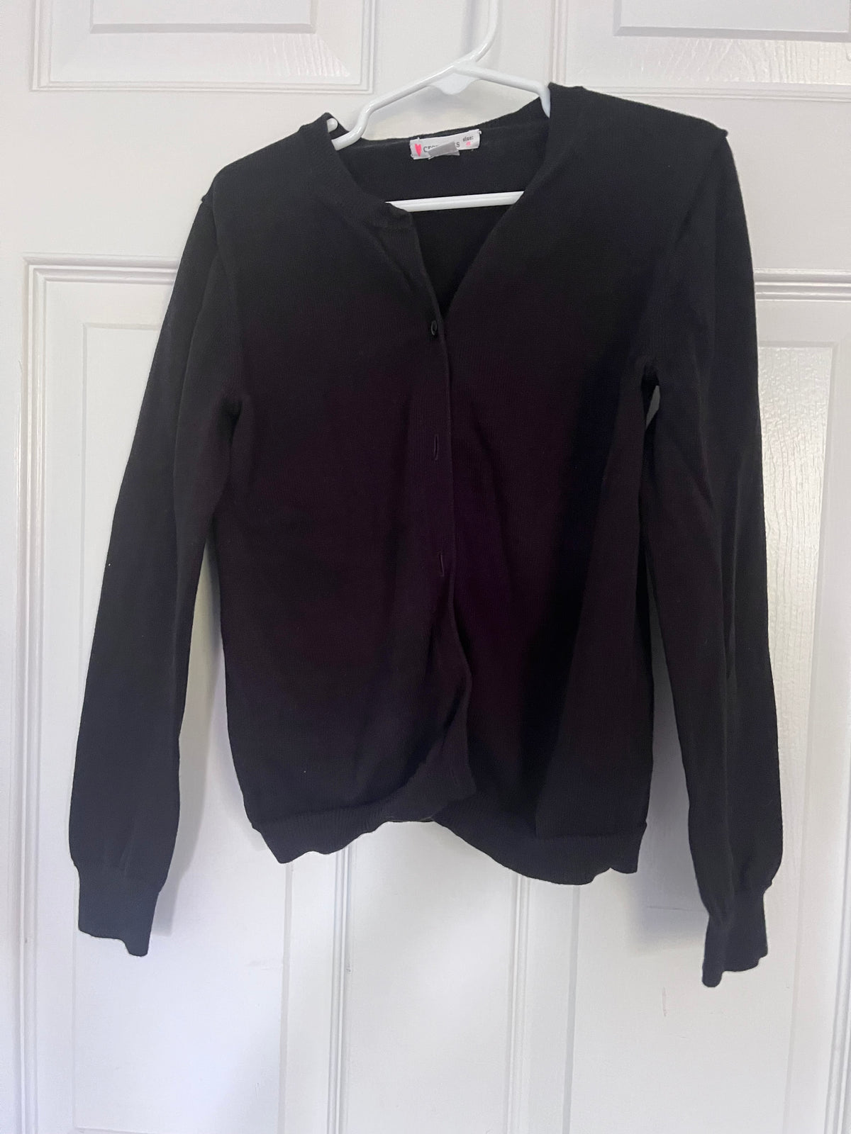 #125 Girls Crewcut cardigan Size 8