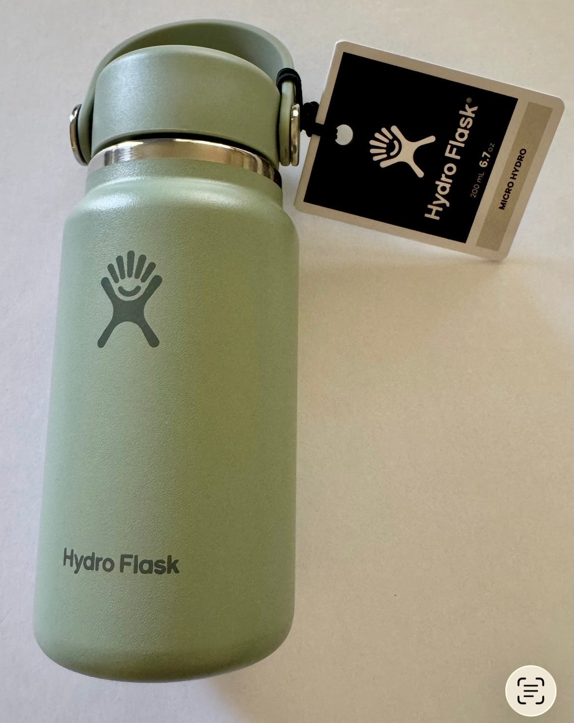 #92 hydro flask micro NWT water bottle