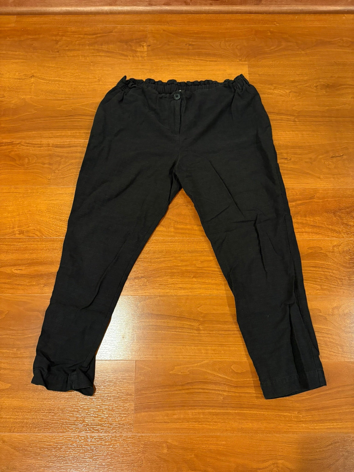 Women's Size S Hatch the Nines Maternity Black Crop Pant