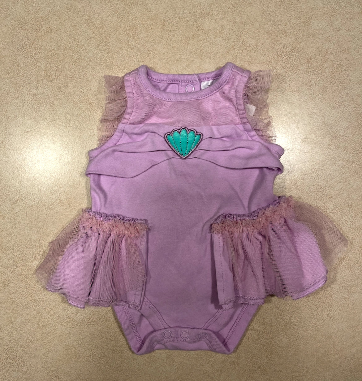 #143 Disney Baby Ariel Tutu Girls 3-6m - REDUCED