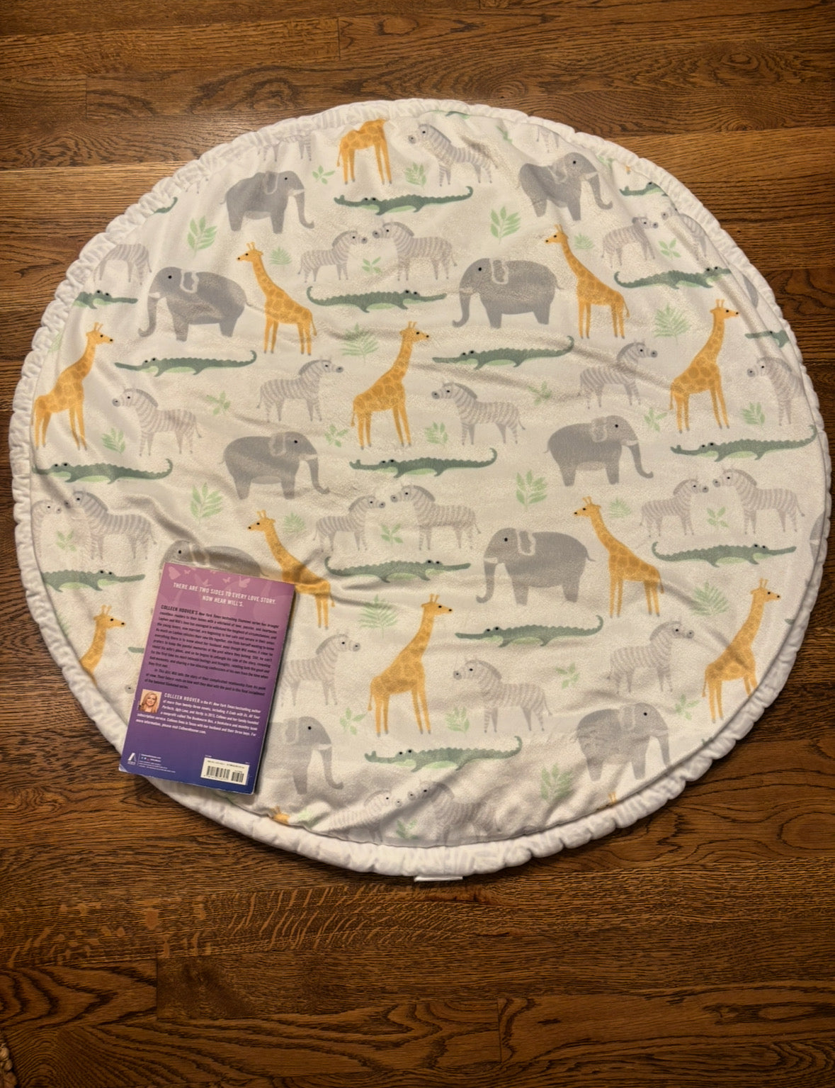 Seller #195 - *REDUCED* Animal Jungle Safari Round Cushioned Baby Playmat