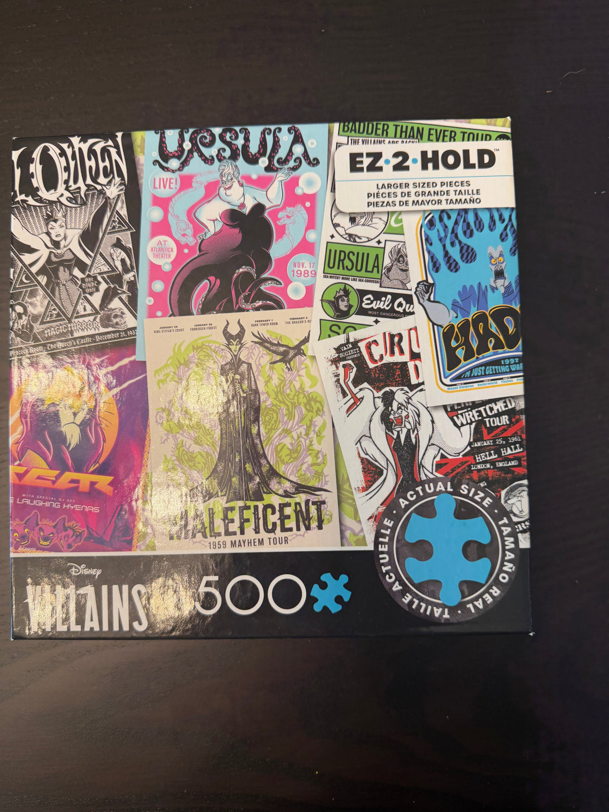 Seller #65 500 piece villian puzzle