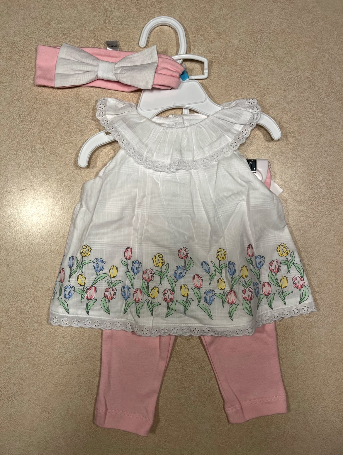 #143 Little Me Tulip Set NWT Girls 6m - REDUCED