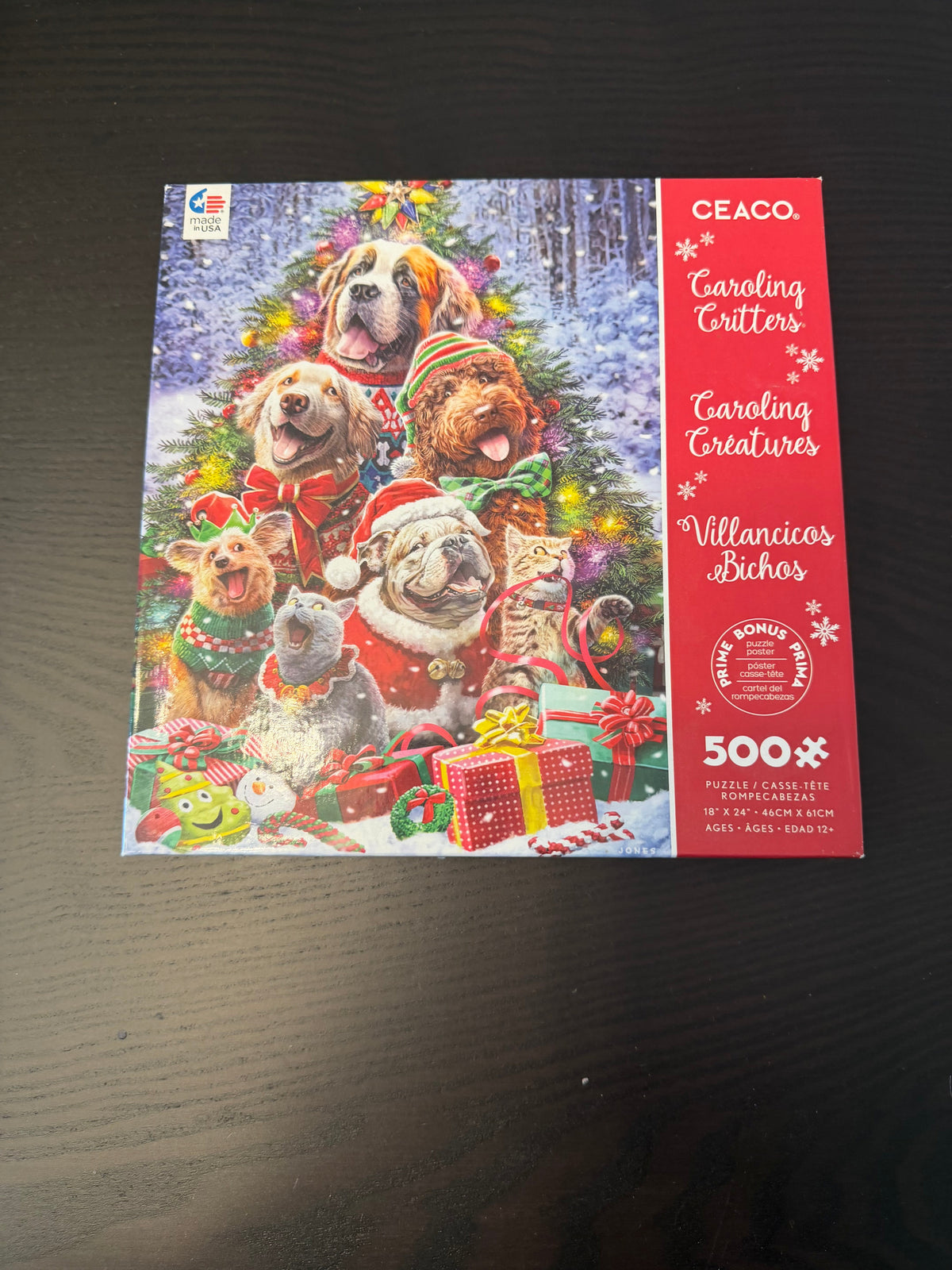 Seller #65 Christmas puzzle 500 piece