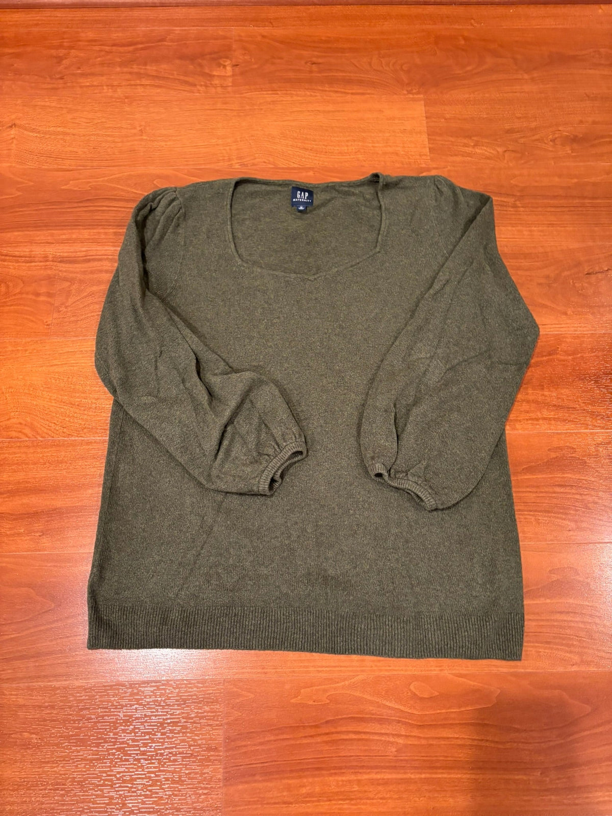 Women's Maternity Size M Gap Dark Green Sweater