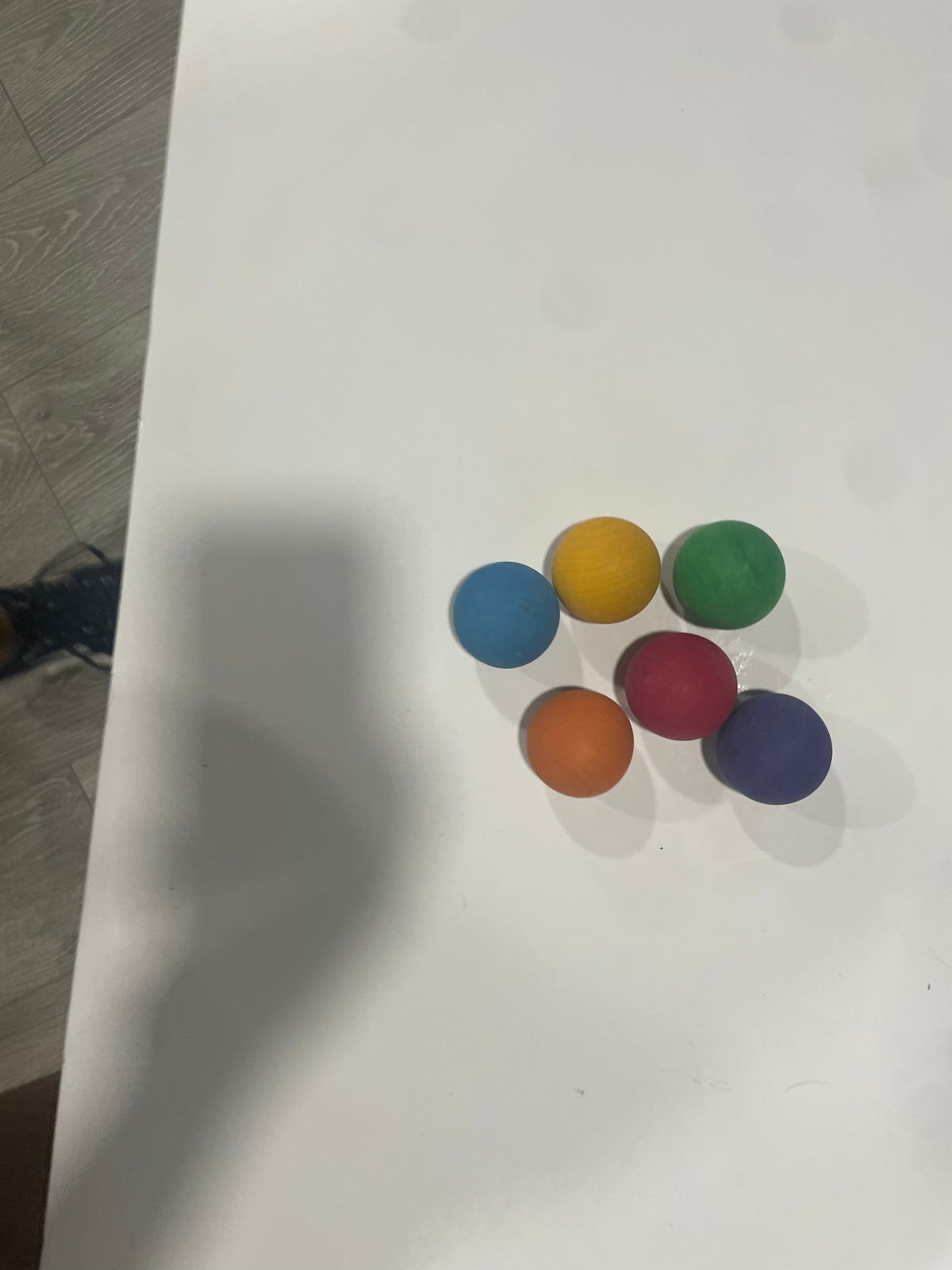 #83 Grimma Rainbow wooden Balls