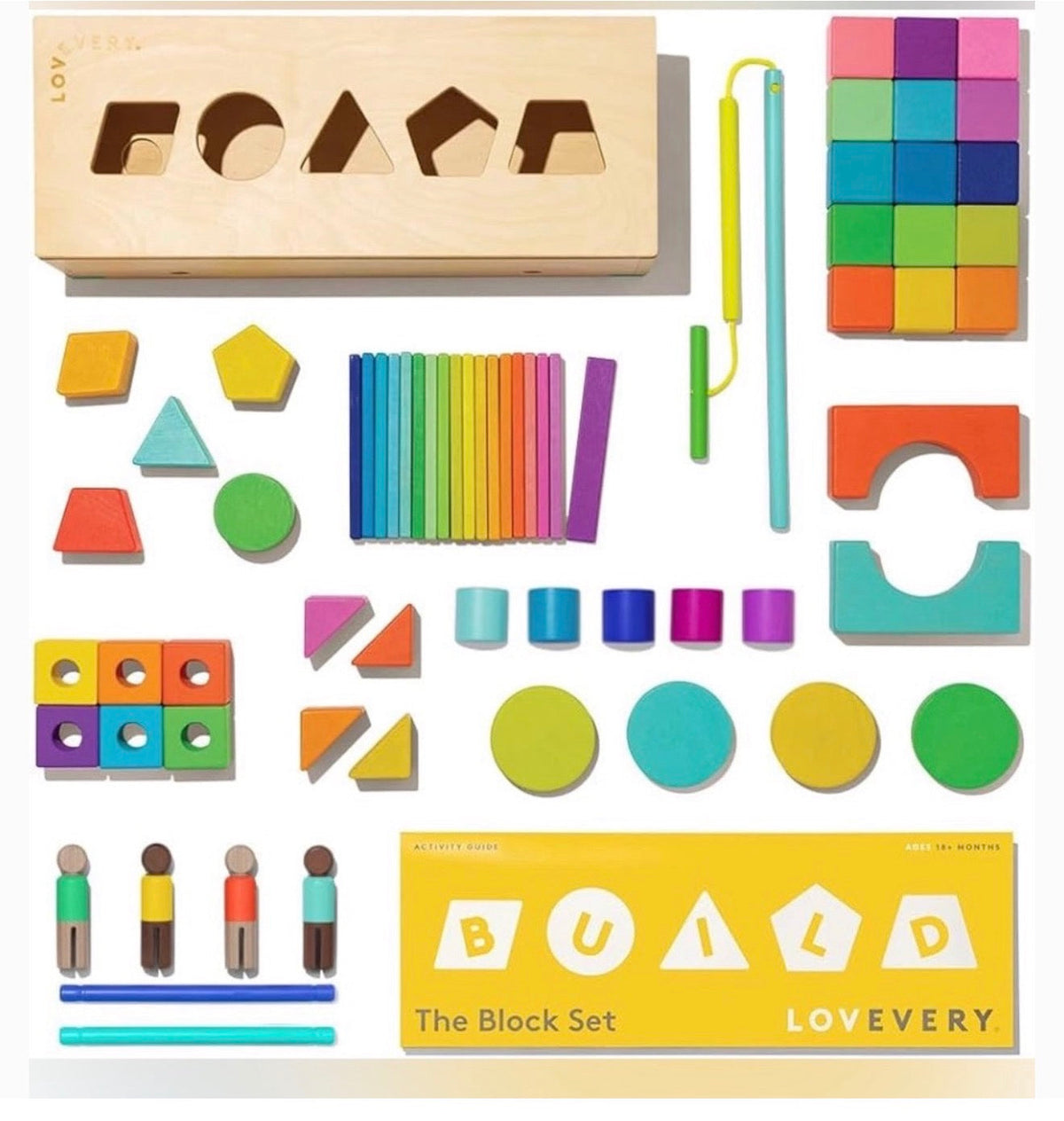 Seller #65 Lovevery blocks *missing pieces from OG set”