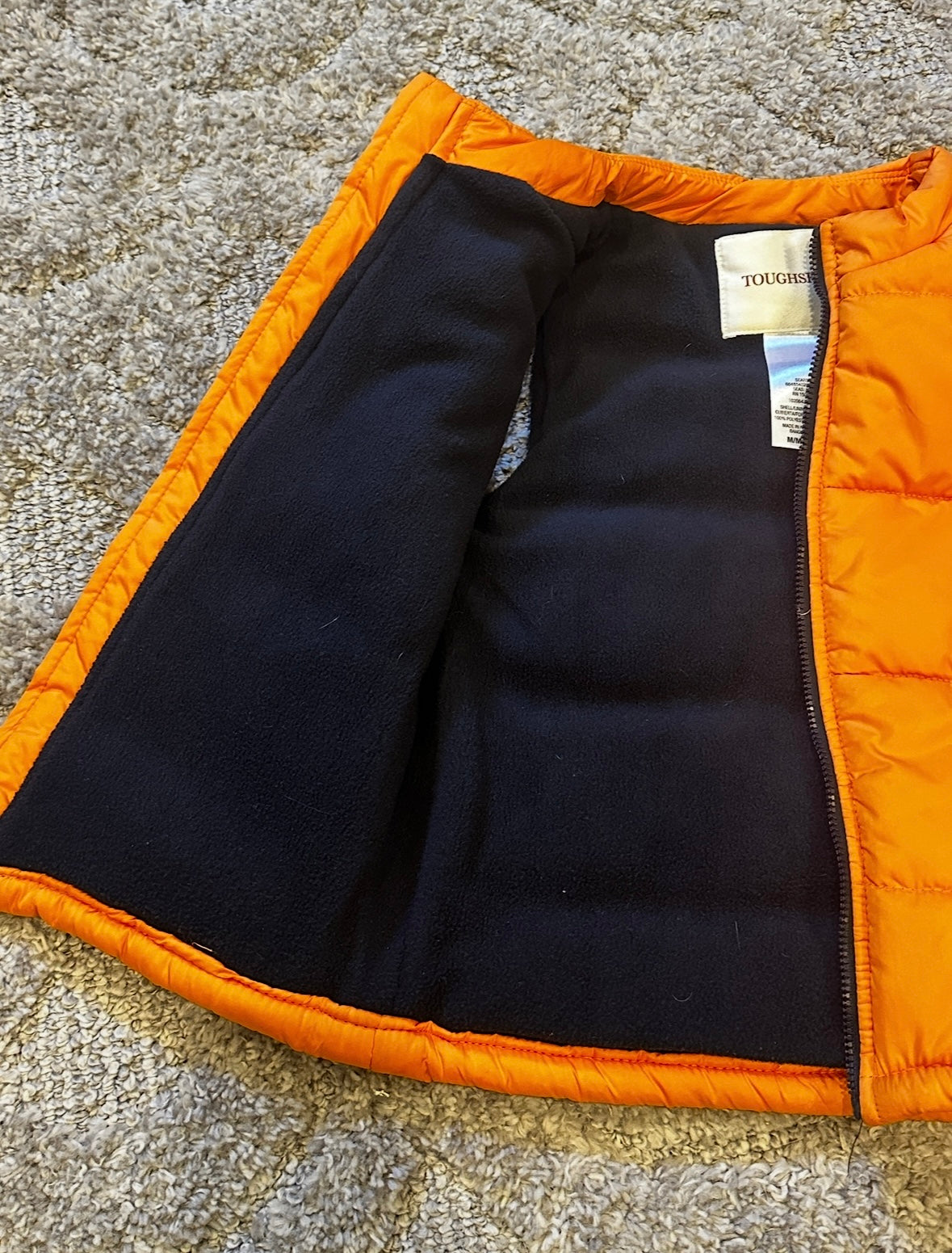 #16 - Toughskins Fleecelined Vest - Boys Medium
