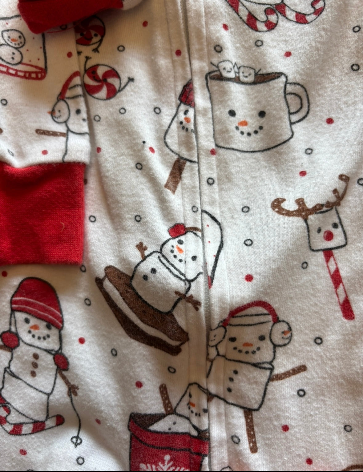 #156 reduced! Gently used Holiday winter sleeper bundle-Burts Bees baby and Honest baby brand sleepers size 24 month