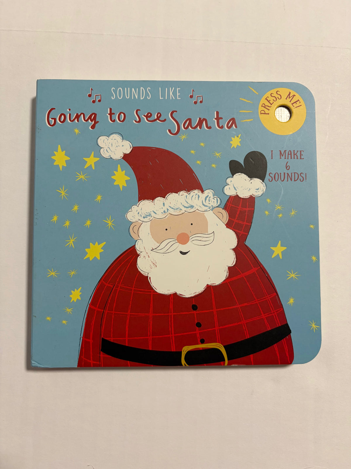 #27 MudPie "Sounds Like Going to See Santa" Board Book