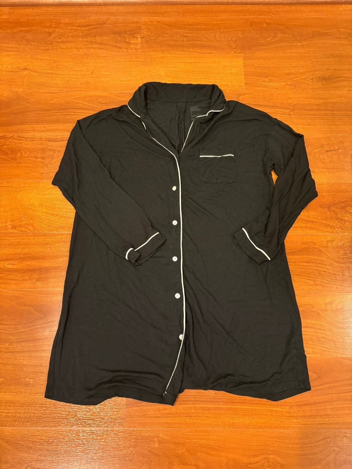 Women's Size M The Stars Above Black Pajamas