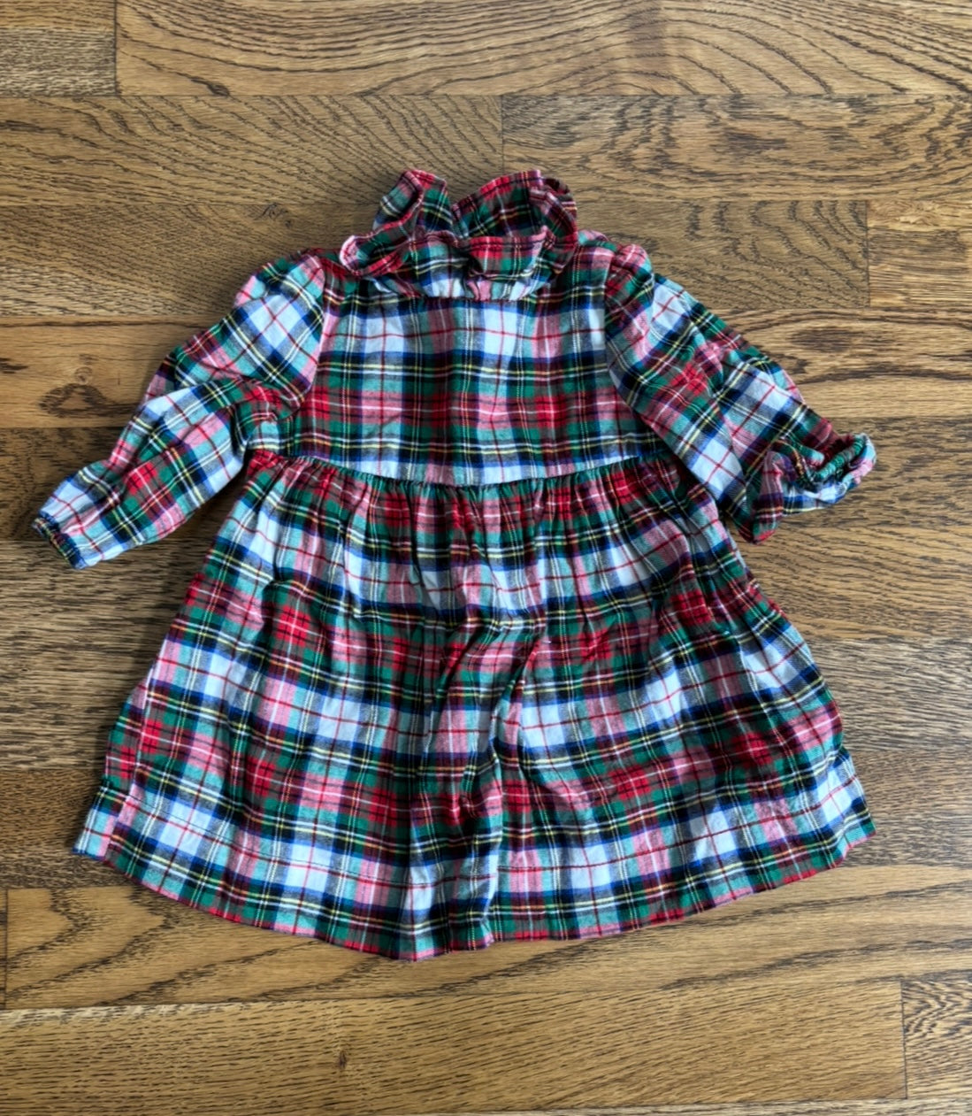 Seller #195 - Baby Gap Girls Plaid Dress - Size 3-6 Months