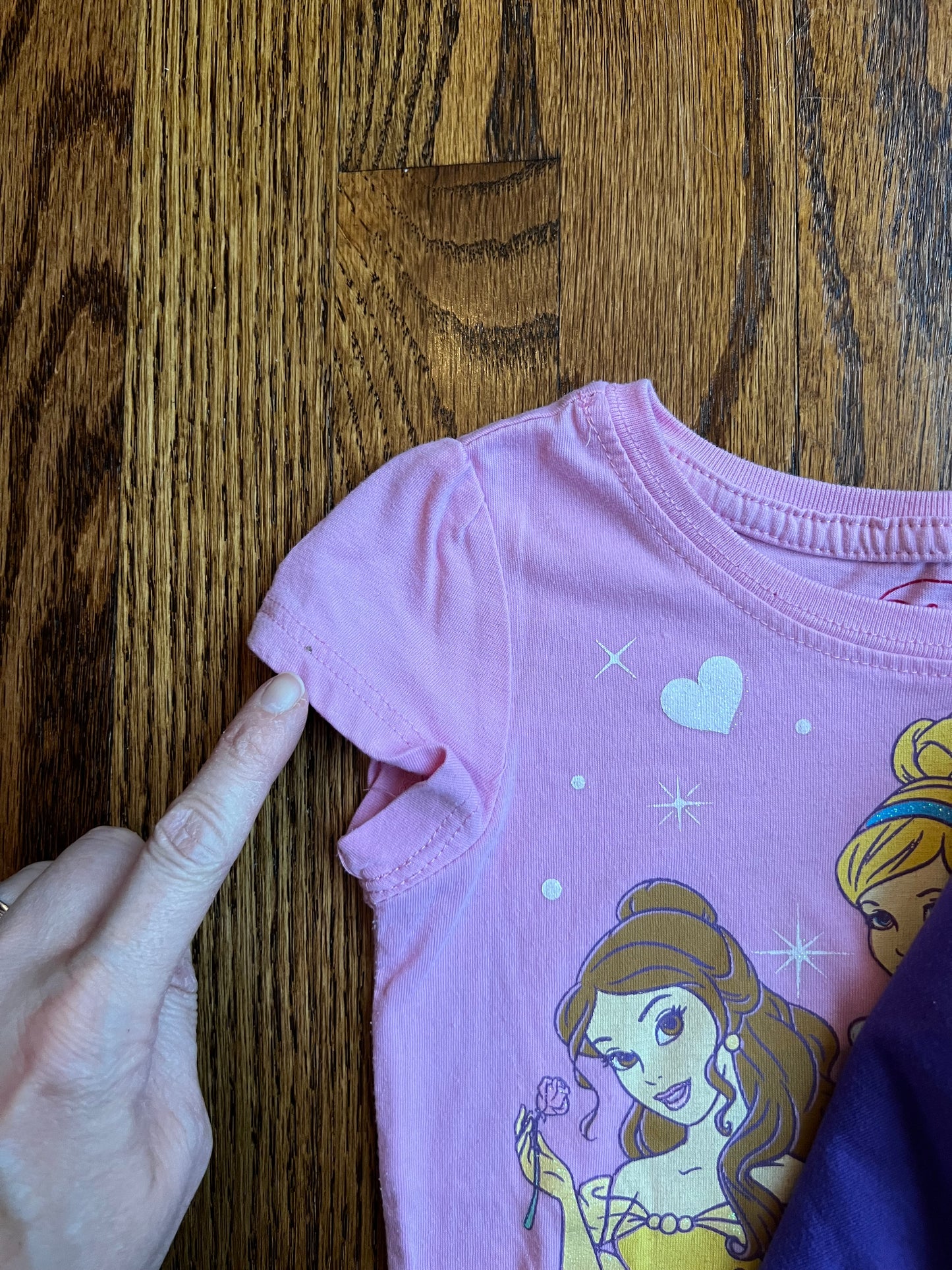 Seller #115 - Girls 3T Disney Tee Bundle (Princesses, Frozen, Minnie Mouse), GUC