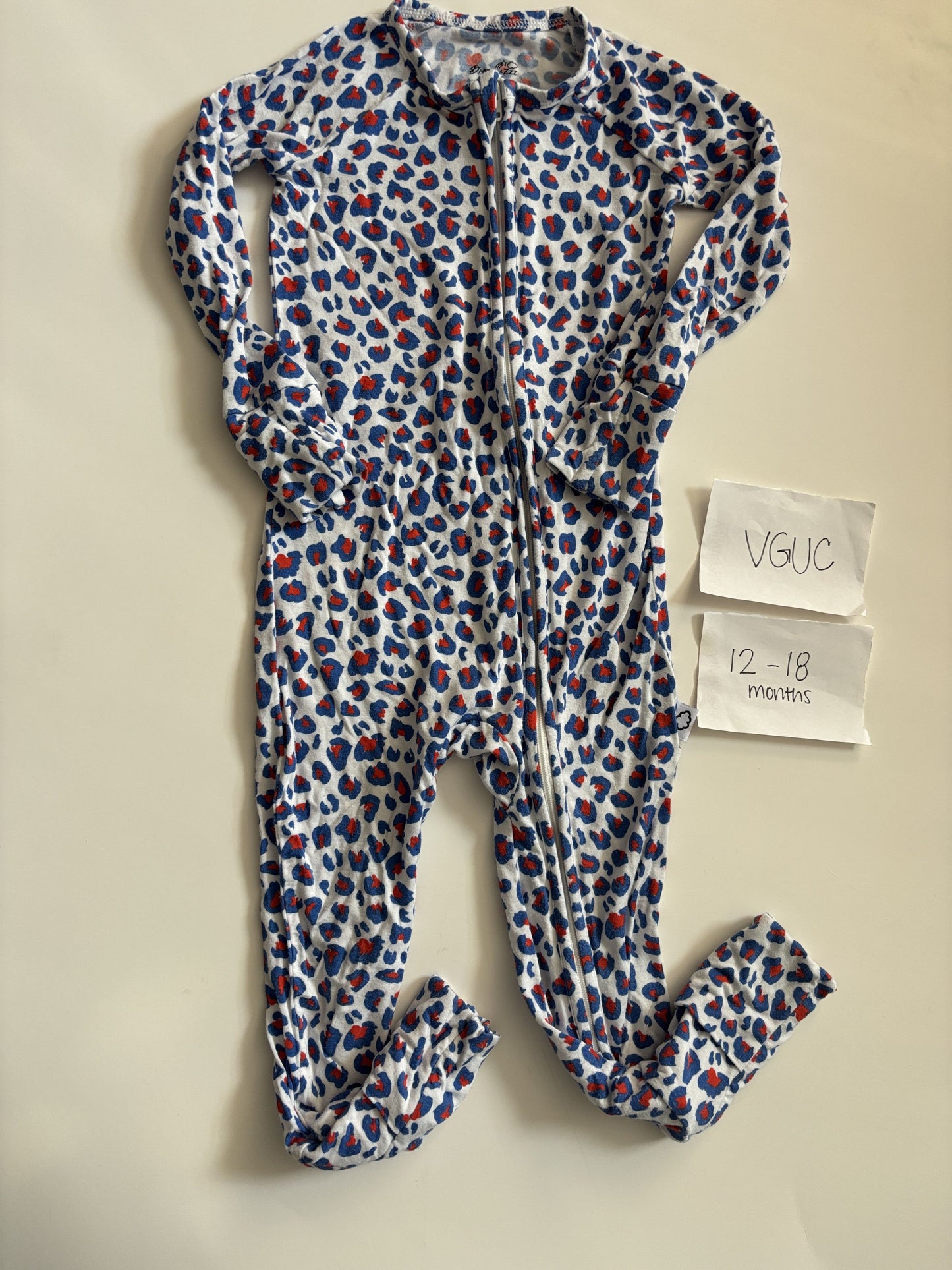 #138 - 12-18 Mo - VGUC Dream Big Little Co - Wild and Free Convertible Zippy - PU 45236