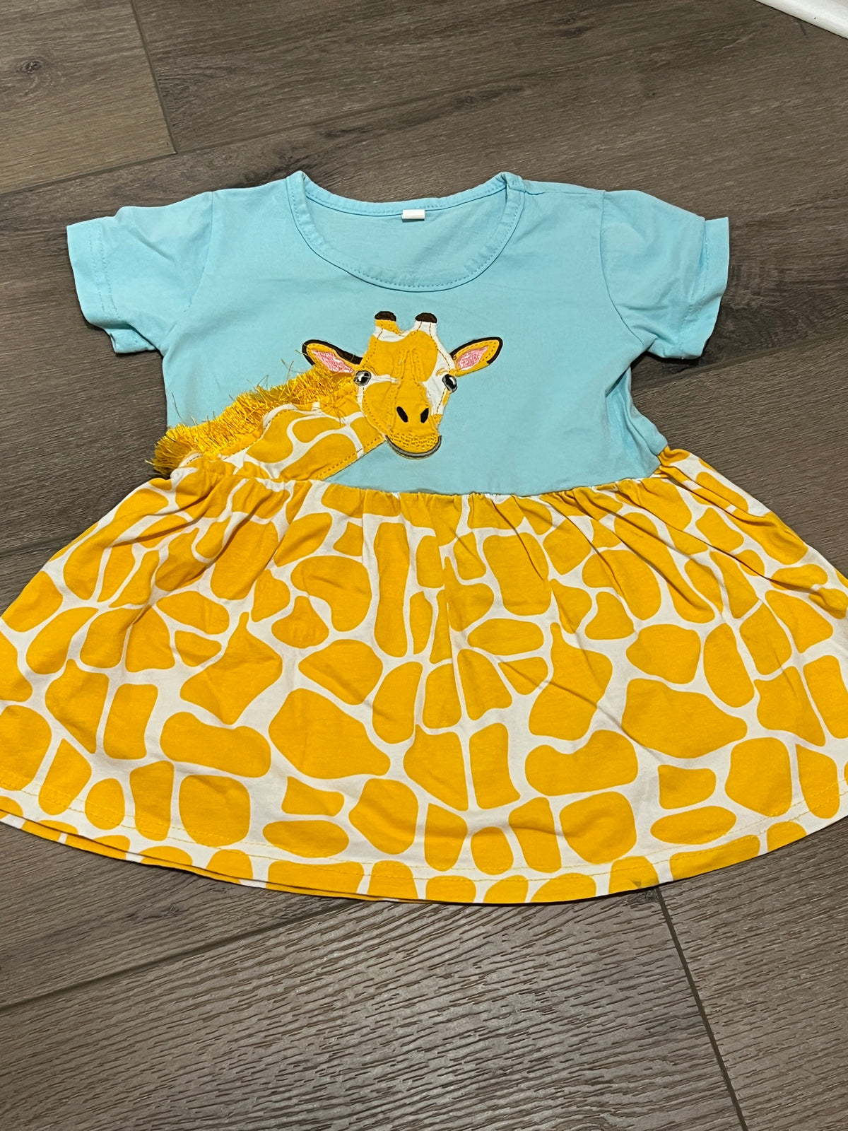 #90 Girls Fuaxden dress, 2T