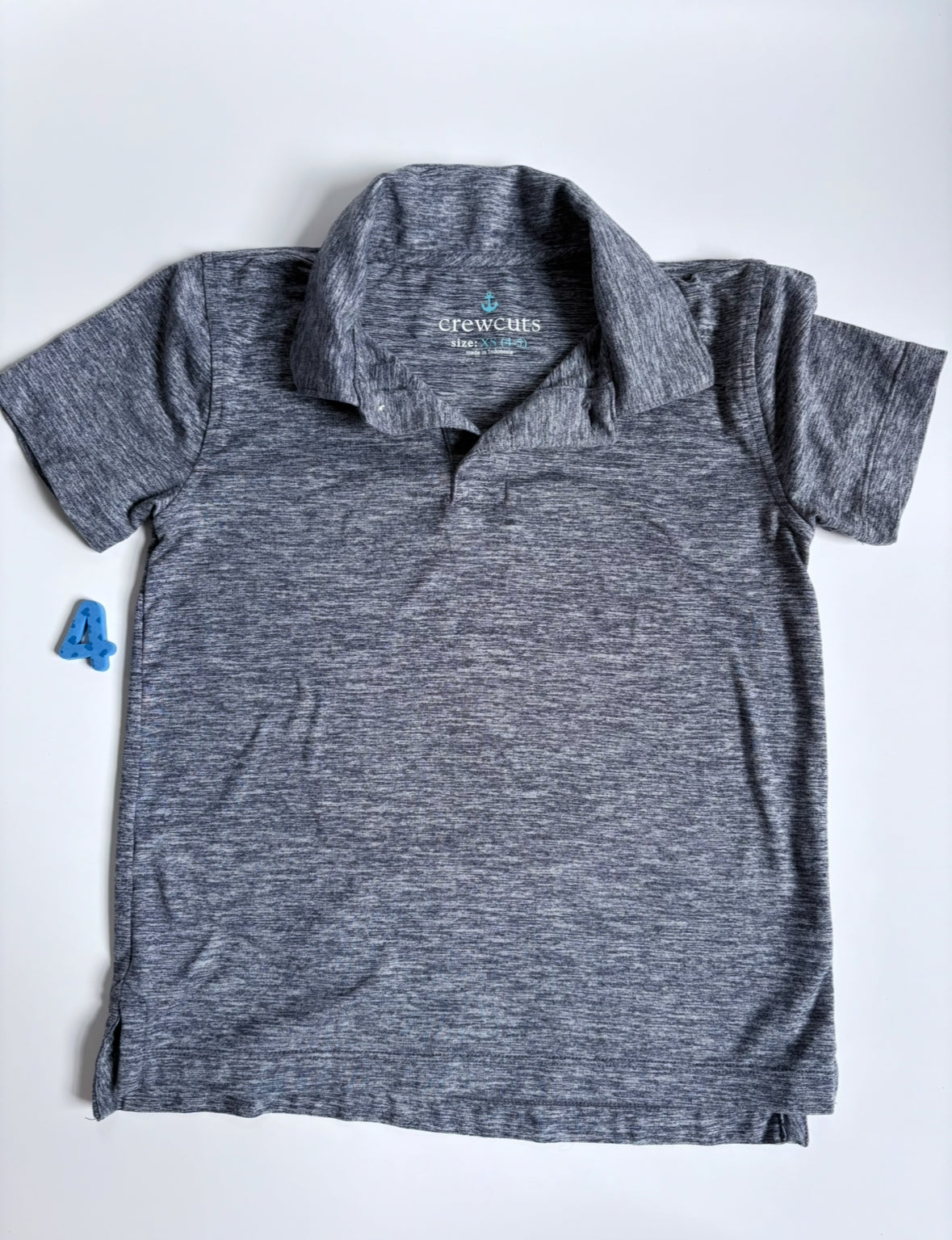 REDUCED #40 Crewcuts Athletic Polo Boys 4