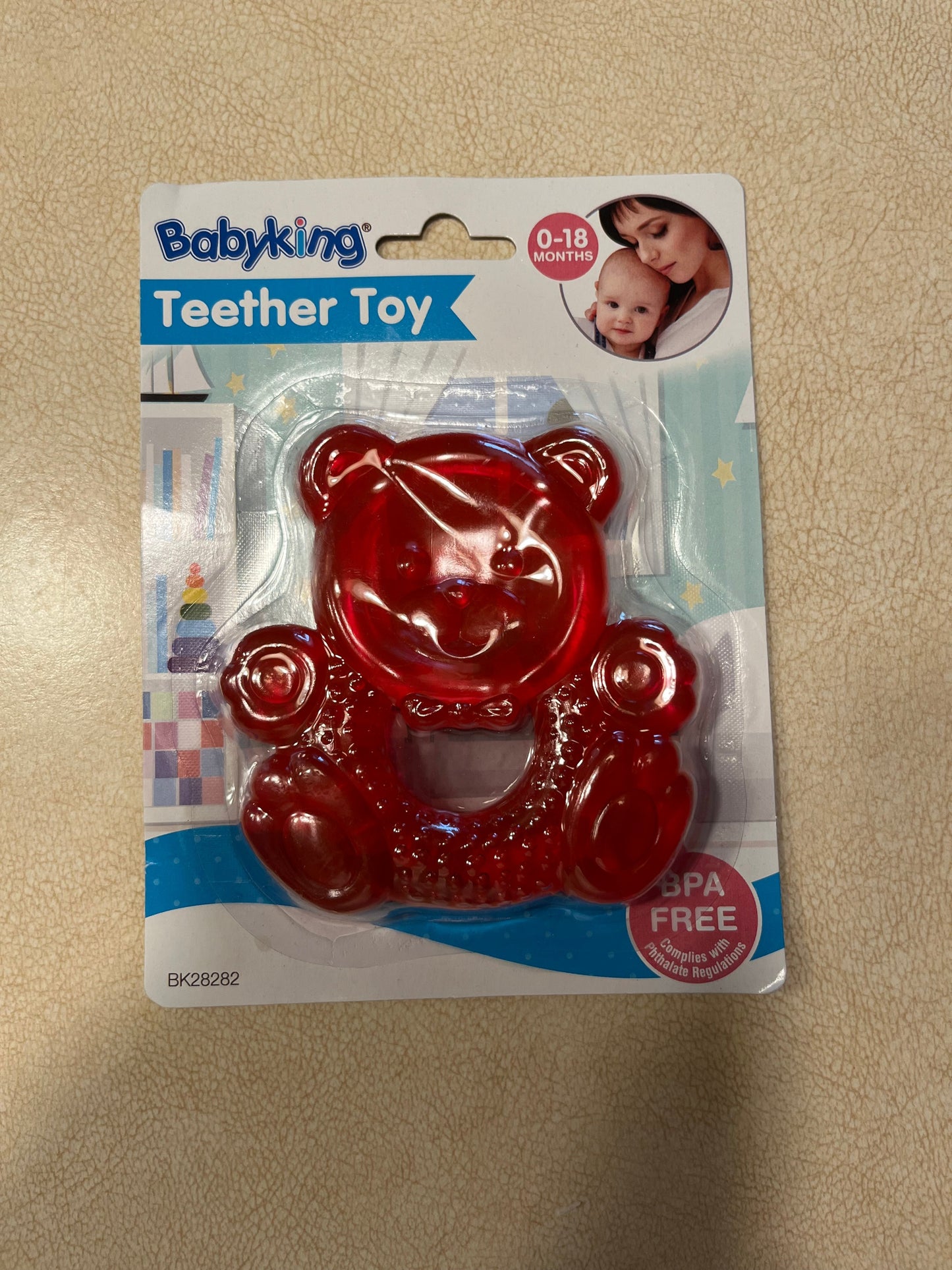#143 Babyking Teether Toy - Bear
