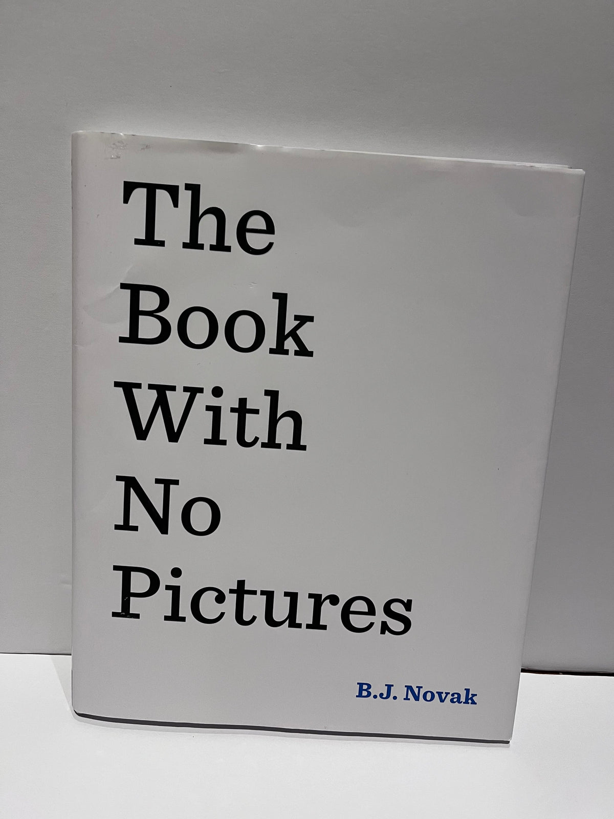 #125 The Book With No Pictures hardcover