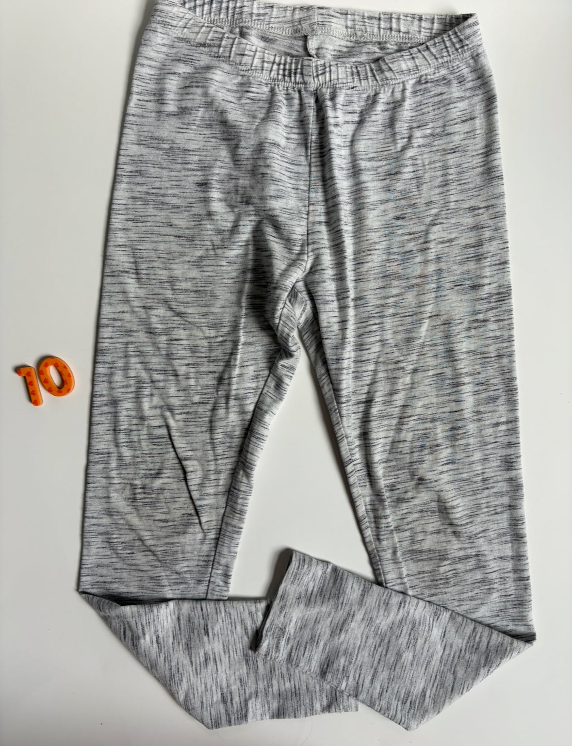 #40 Cat & Jack Grey Leggings Girls 10/12