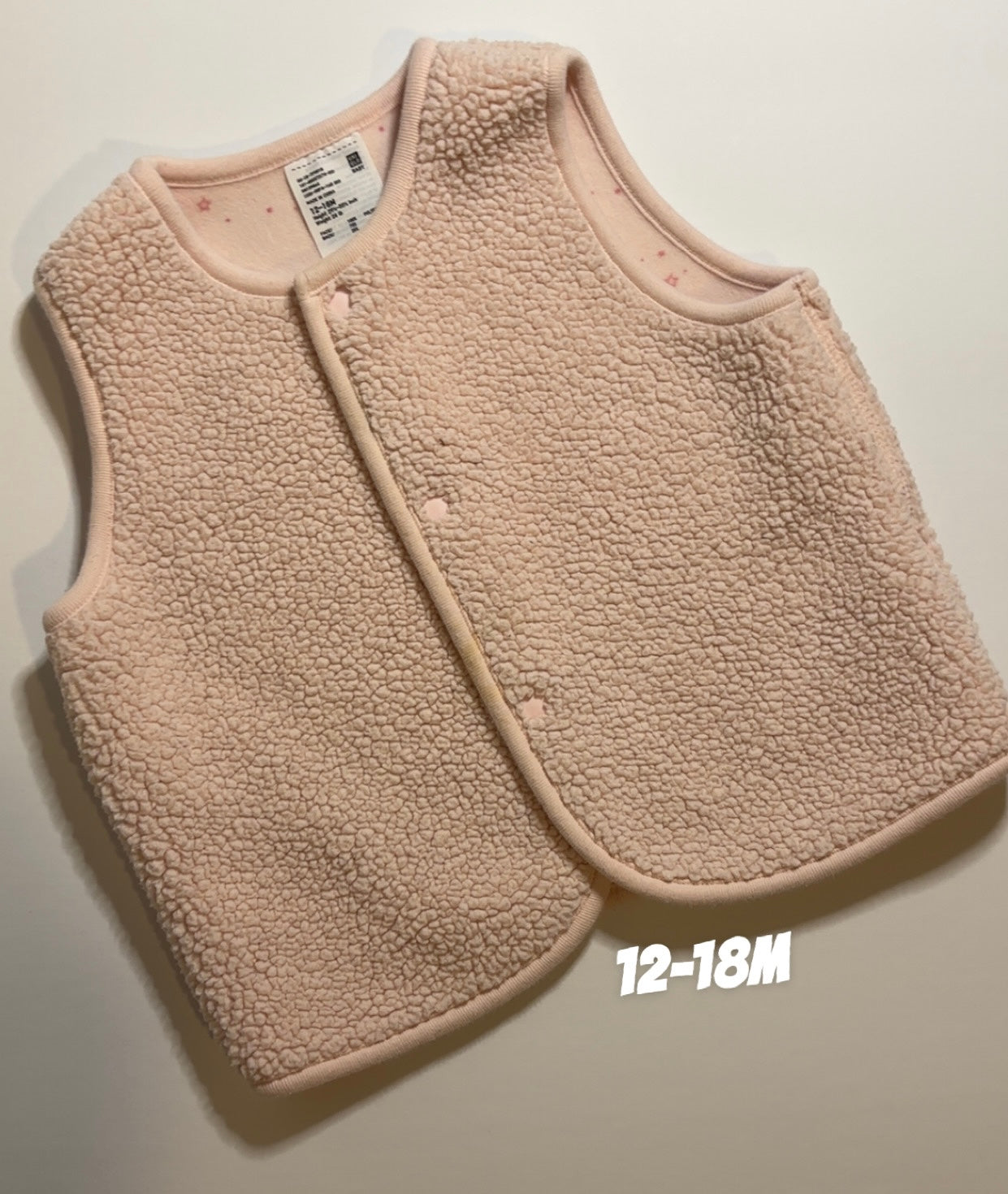 205 H&M 12-18 Pink Vest