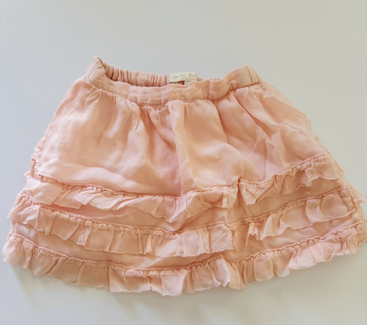 REDUCED # 92 Girls 3/4 t BODEN light pink tulle skirt
