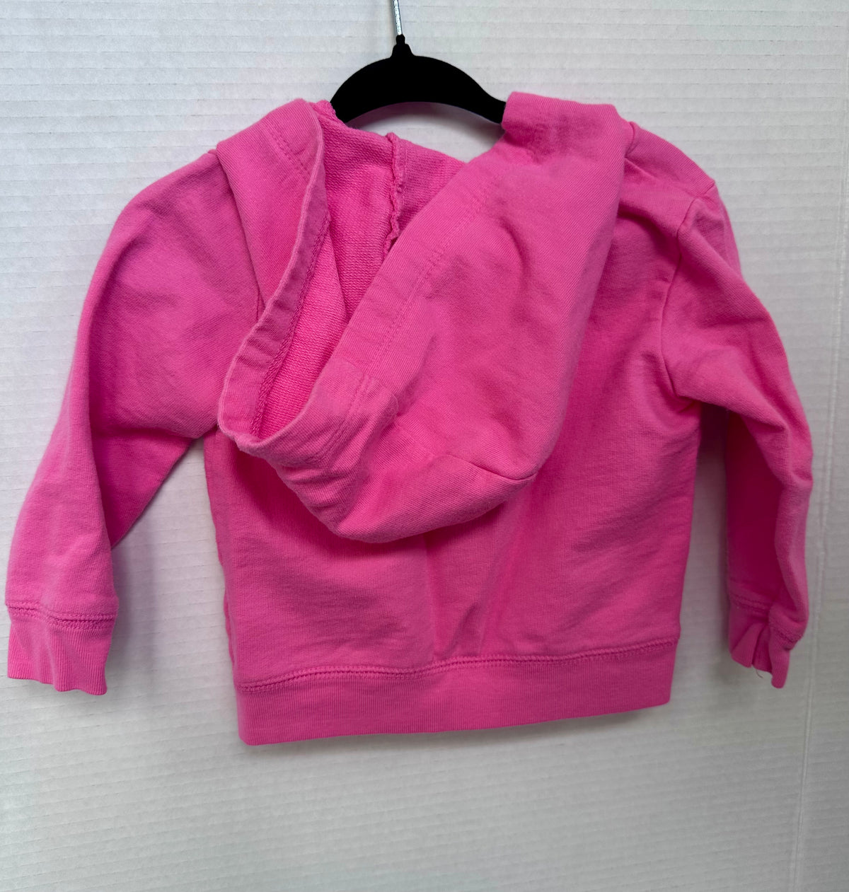 #146 Carter’s Pink Pom Pom Full Zip Hoodie Girls 12M