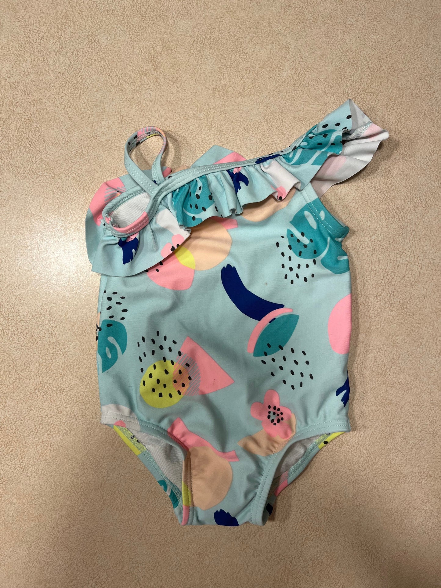#143 Carter's Swimsuit Girls 12m