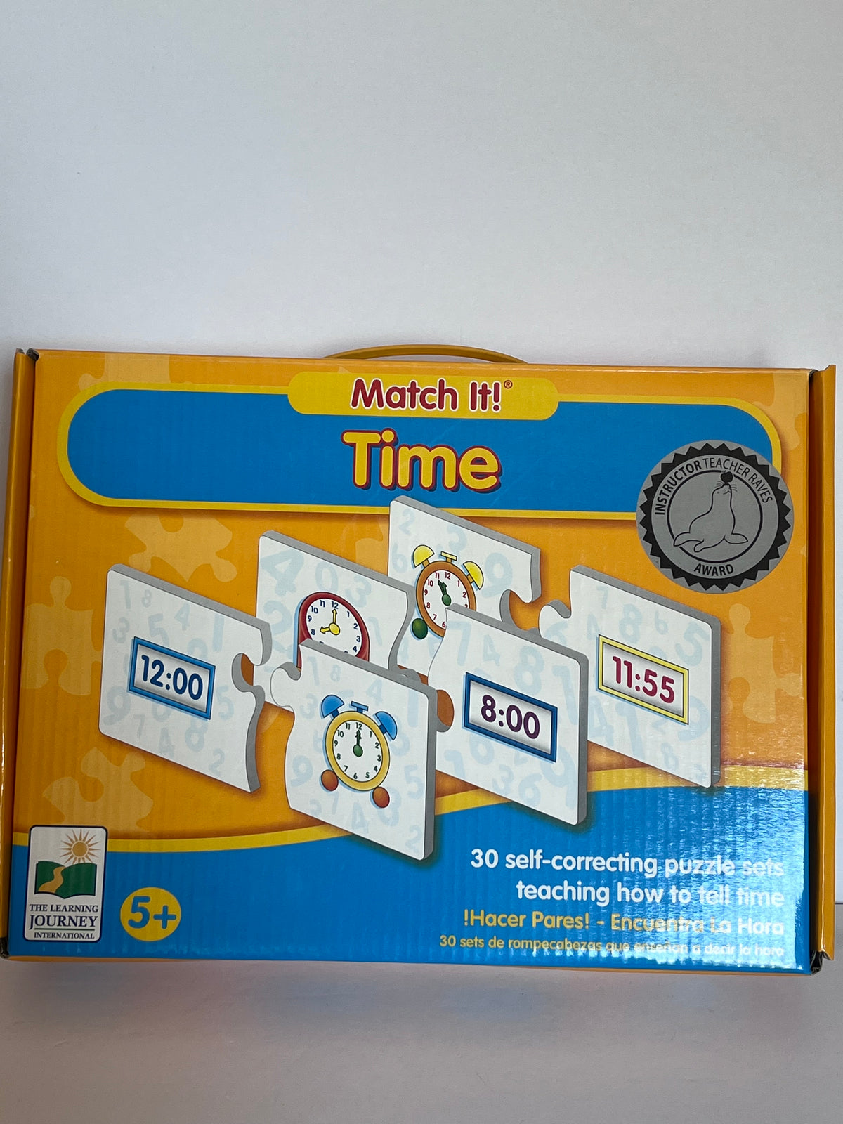 #125 Telling Time Puzzle