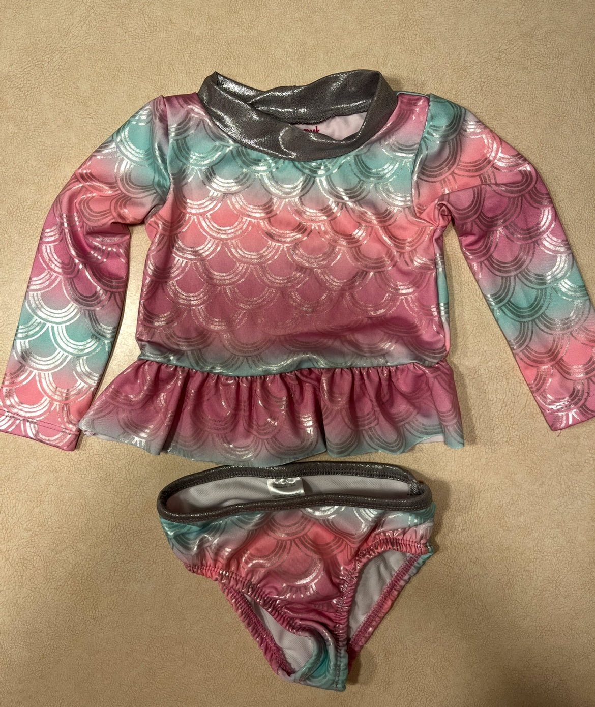 #143 Penelope Mack Mermaid Swimsuit Girls 18m - REDUCED