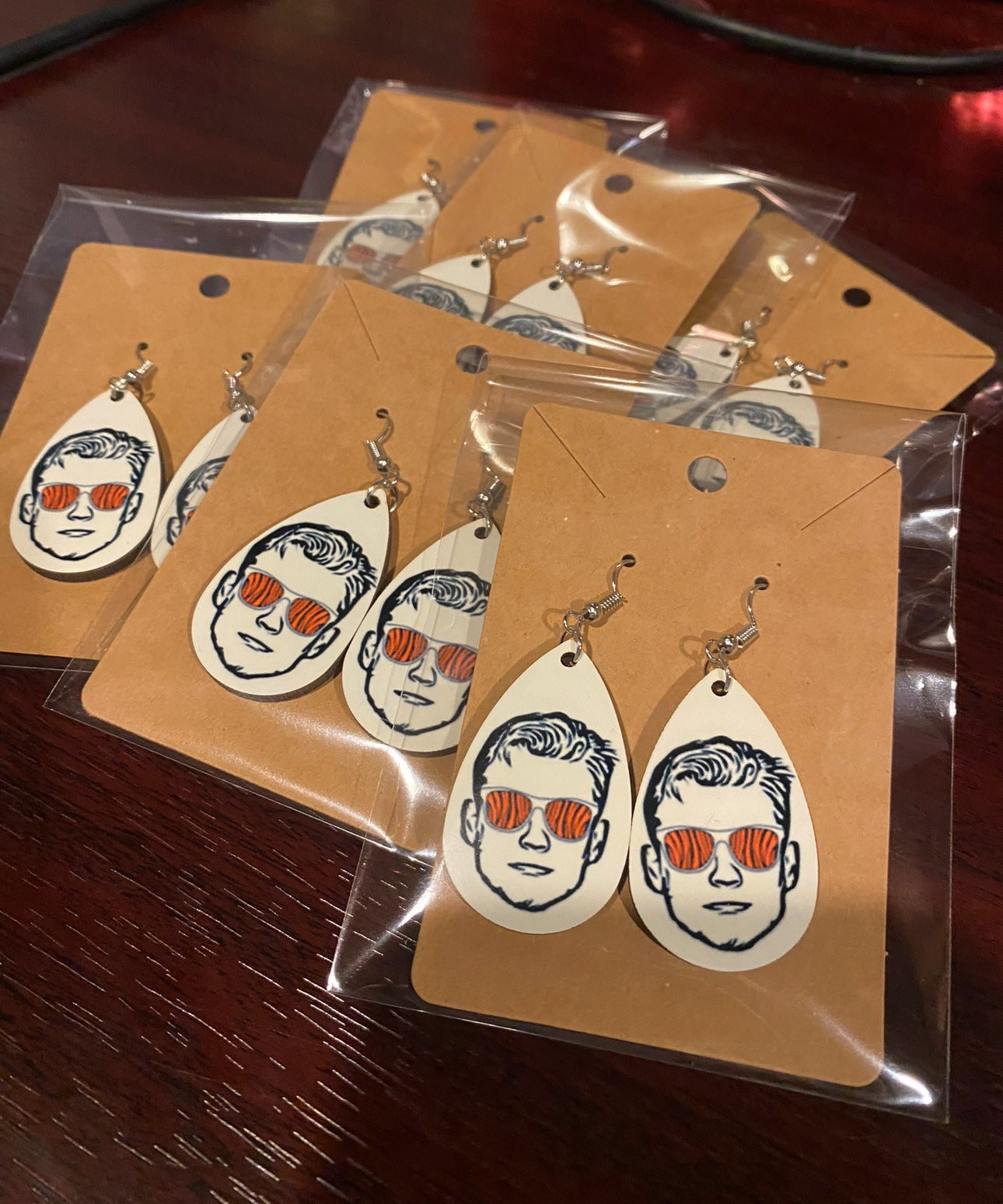 #169 Joe Burrow Earrings