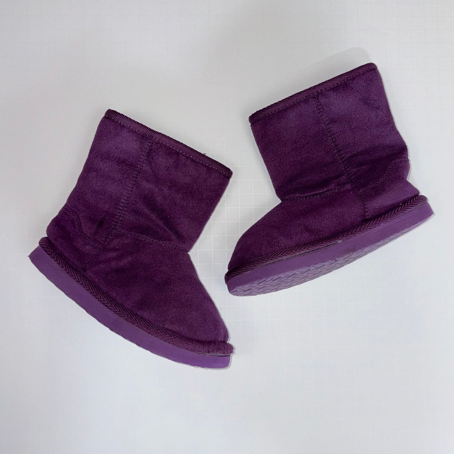 Seller 189 Girls Toddler Size 7 Link Purple Boots GUC