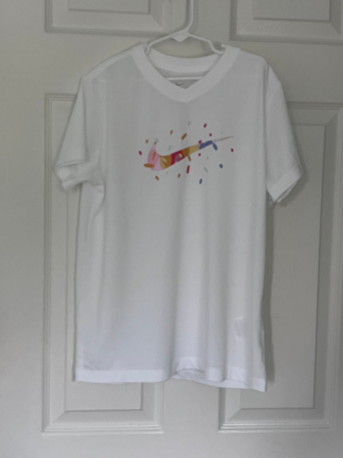 #125 Girls Nike Dri-Fit Shirt Size L (14-16)