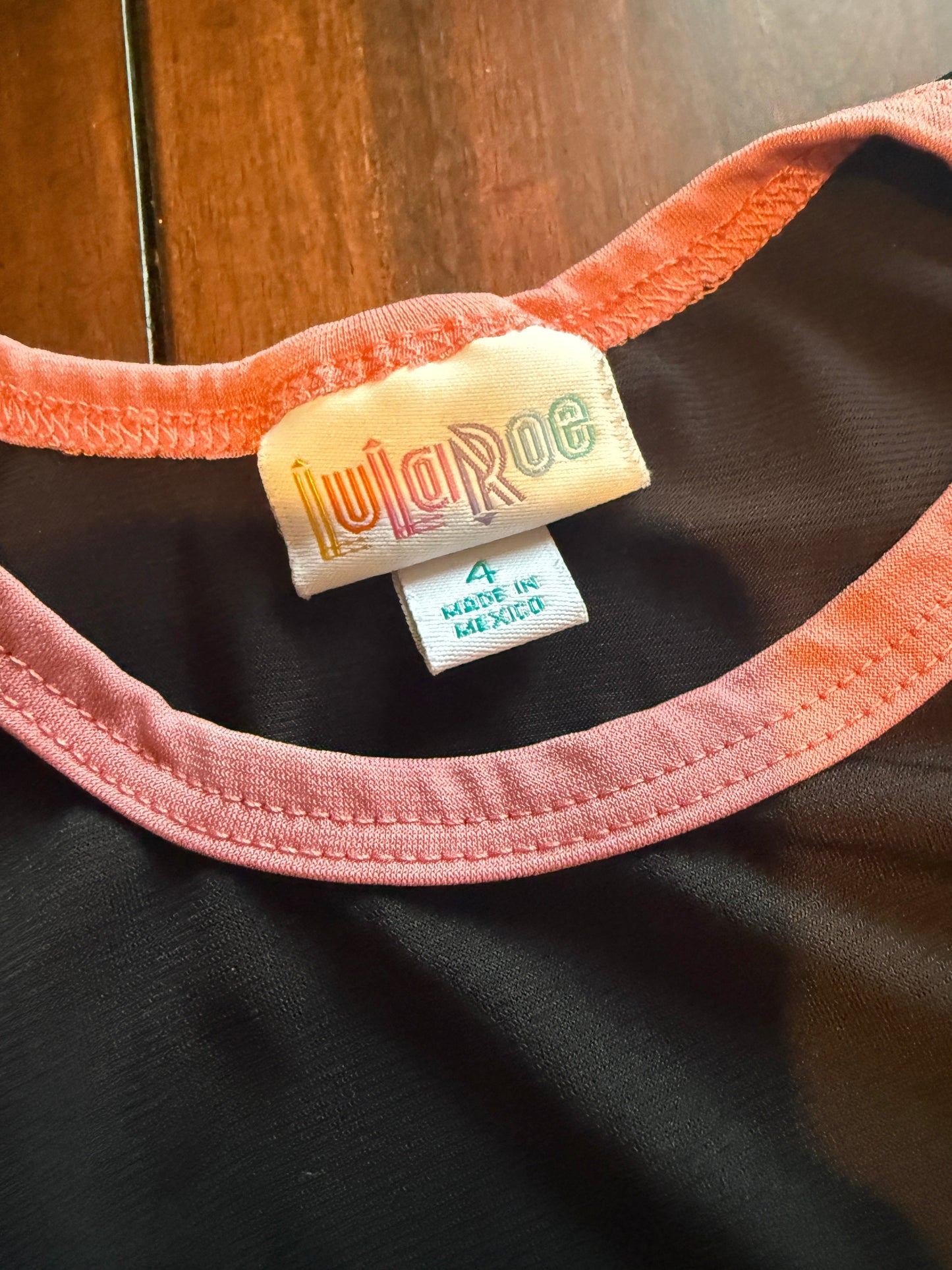 LulaRoe 4T Sheer Dress or Swim Cover Up