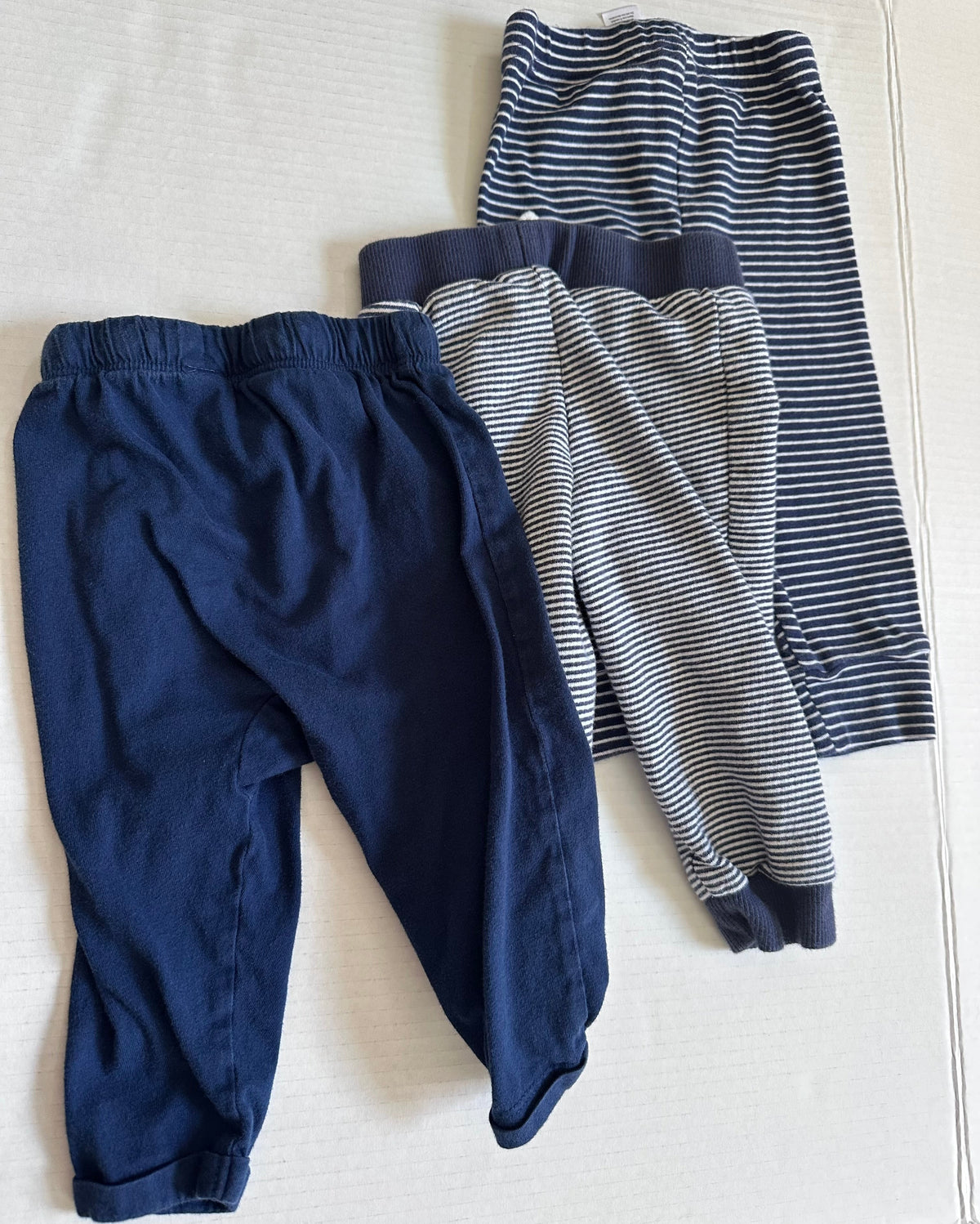 #146 Carter’s + Old Navy Navy Sweatpants Bundle Boys 12M
