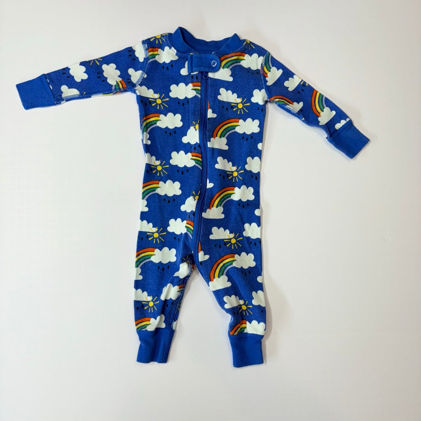 Seller 189 Gender Neutral 3-6m (60cm) Hanna Andersson Zip Sleeper - Rainbows GUC