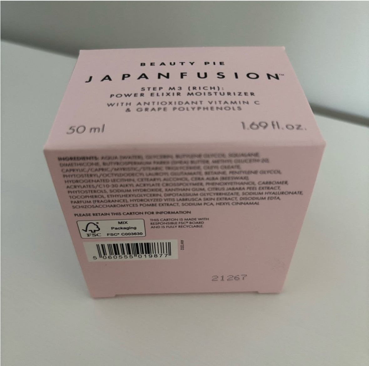 Seller #195 - *REDUCED* Beauty Pie Japanfusion Power Elixer Moisturizer - New in Box