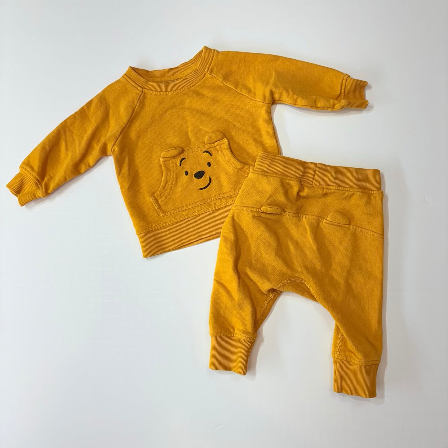 Seller 189 Gender Neutral 6-12m Hanna Andersson Disney Winnie the Pooh 2-pc Sweatshirt/Jogger Set EUC
