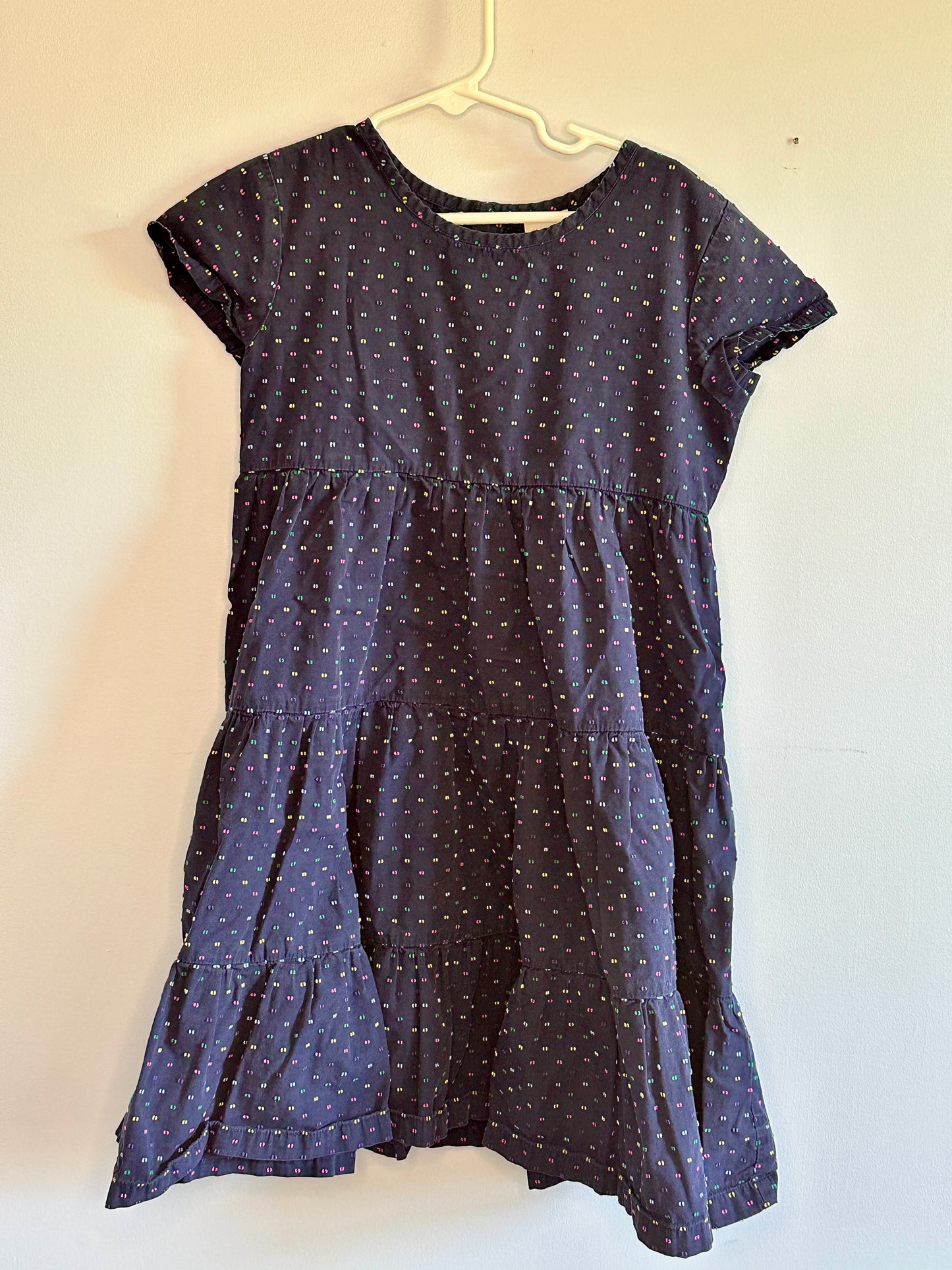 #26 Hanna Andersson Blue Dress Girls 5t