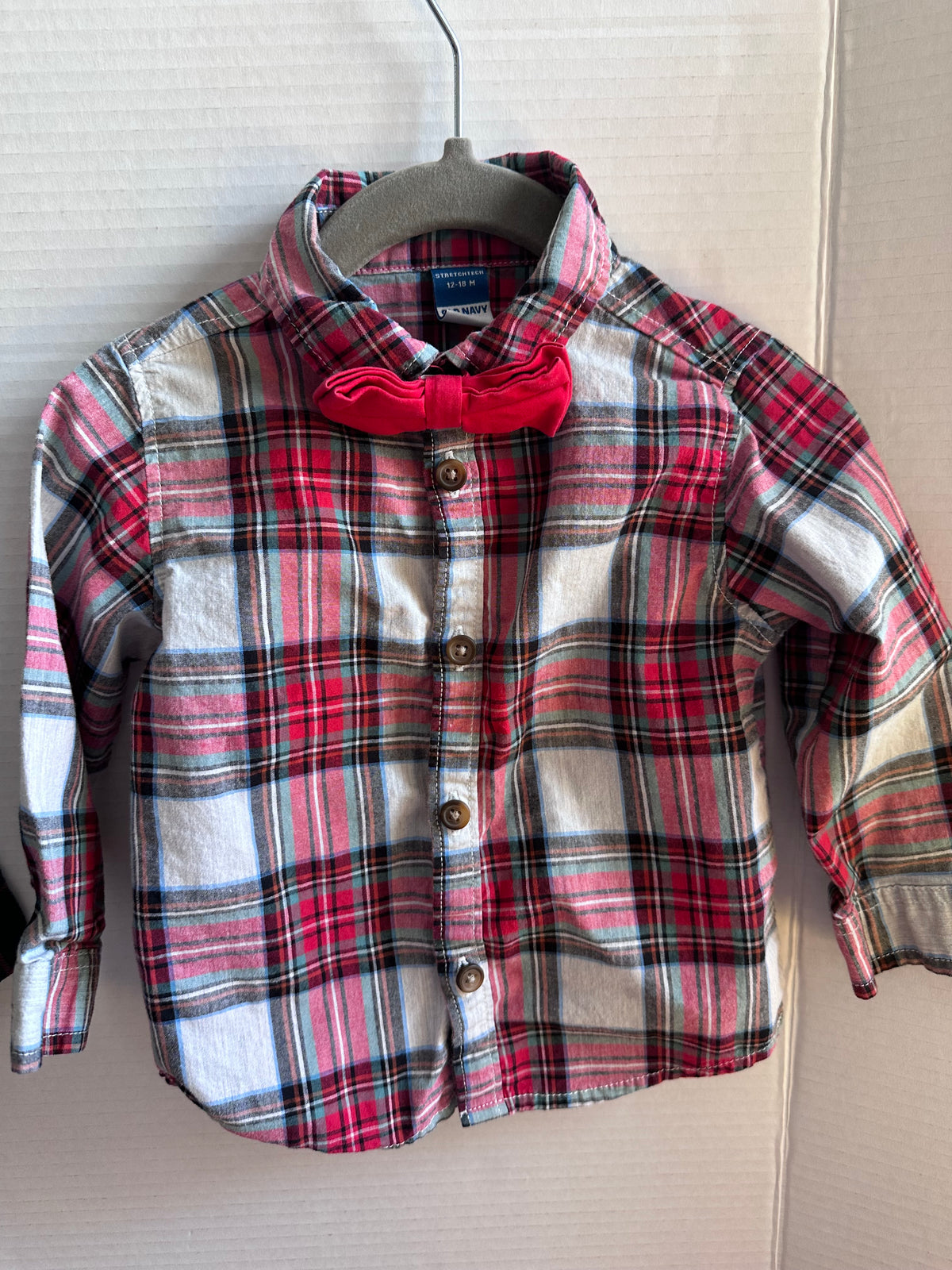#146 Old Navy & Mudpie Button-ups Boys 12-18M