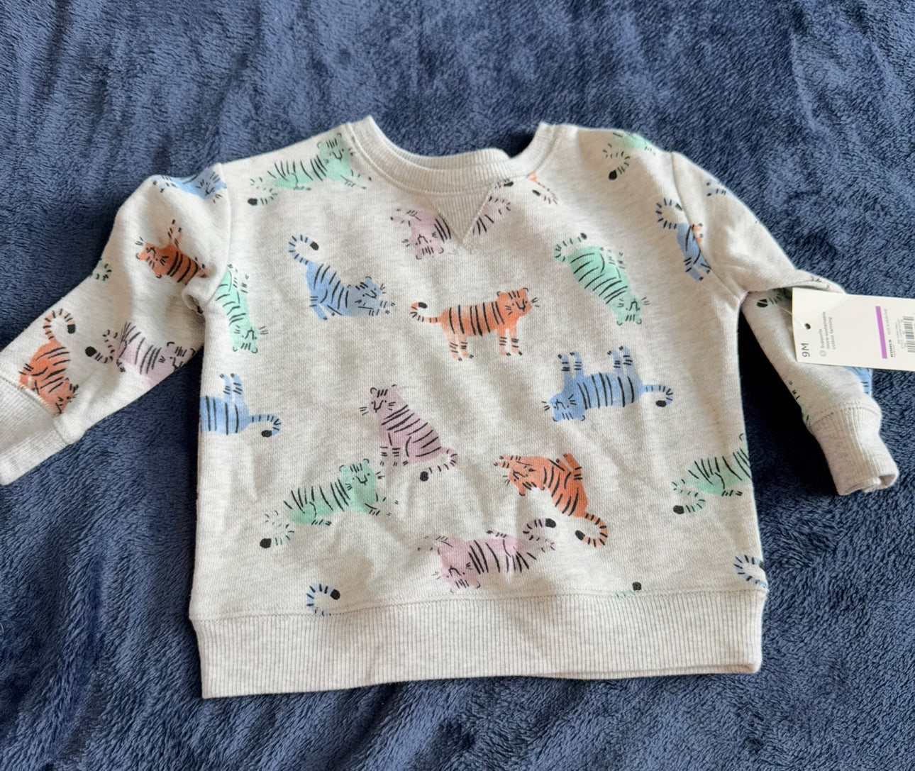 #74- 9mo sweatshirt NWT